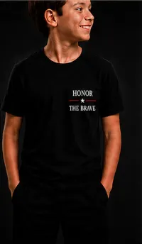 Honor the Brave Collection - Kids/Youth Tshirt – Image 2