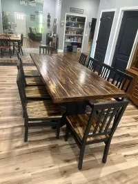 9ft Wengue Dining Set – Image 1