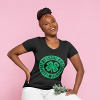 I Support My Local 4-H Tee – Small, Black, Gildan 5000