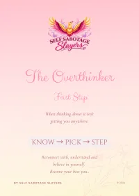 Overthinker - Your First Step – Image 1