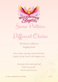 Same Pattern, Different Choice - The Pattern Collectors Stepping Stone – Image 2