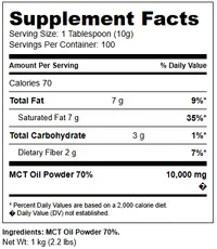 MCT Oil Powder (70%) – Image 3