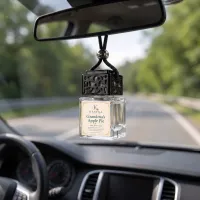 Black Top Car Diffuser – Premium Hanging Air Freshener – 8 ml – Grandma's Apple Pie