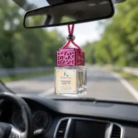 Pink Top Car Diffuser – Premium Hanging Air Freshener – 8 ml – Grandma's Apple Pie