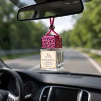 Pink Top Car Diffuser – Premium Hanging Air Freshener – 8 ml – Strawberry Element