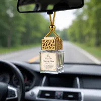 Gold Top Car Diffuser – Premium Hanging Air Freshener – 8 ml – Harvest Glow