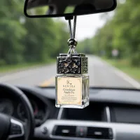 Silver Top Car Diffuser – Premium Hanging Air Freshener – 8 ml – Grandma's Apple Pie