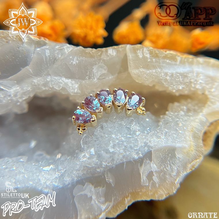 BVLA - Panaraya with Alexandrite 14k Yellow Gold – Image 1