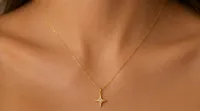 The Stella Moissanite Necklace – Image 2