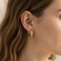 The Arch Huggie Earrings – Image 2