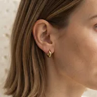The Arch Huggie Earrings – Image 3