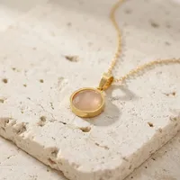 The Solis Rose Quartz Necklace – Image 1