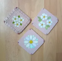 Set of 2 Floral Coasters / Uncut – Image 3