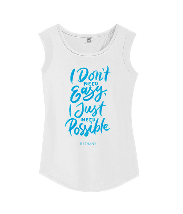 I Don't Need Easy Cap Sleeve Tee – Small