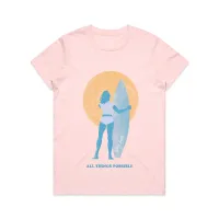 Womens Universal Tee — Sun Surfer – Image 2