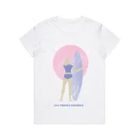 Womens Universal Tee — Sun Surfer – Image 1