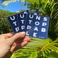 UNSTOPPABLE (3-Pack) Sticker – Image 1