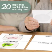 Kitchen Word & Picture Match – Printable Dementia Activity – Image 1