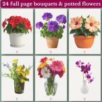 Flowers Picture Cards & Photographs – Printable Dementia Activity – Image 2