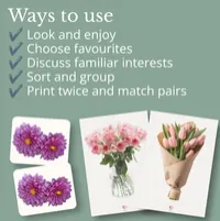 Flowers Picture Cards & Photographs – Printable Dementia Activity – Image 7
