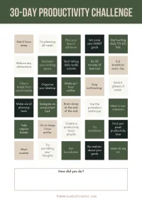 Goal & Productivity Planner - FREE PDF Download – Image 7