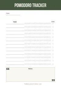 Goal & Productivity Planner - FREE PDF Download – Image 6