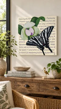 Zebra Swallowtail Original – Image 2