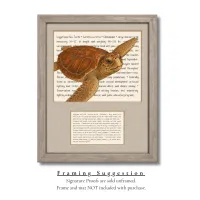 Loggerhead Sea Turtle Signature Proof – Image 2