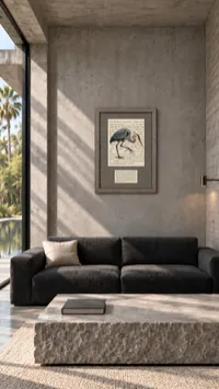 Great Blue Heron Signature Proof – Image 2
