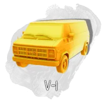 A VAN FOR VAN GOGH  – V-1 PAINTING