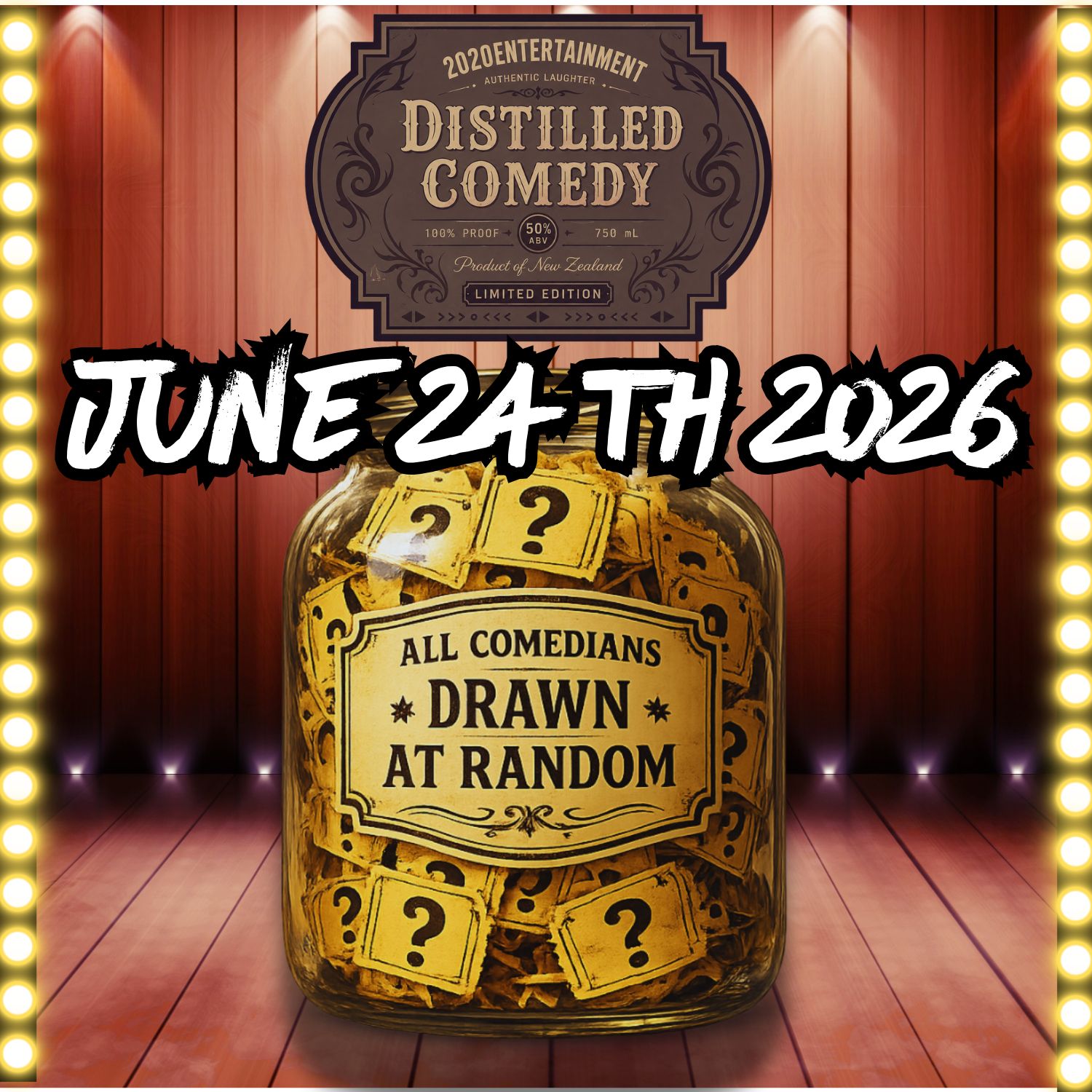 Distilled Comedy June 24th – Image 1