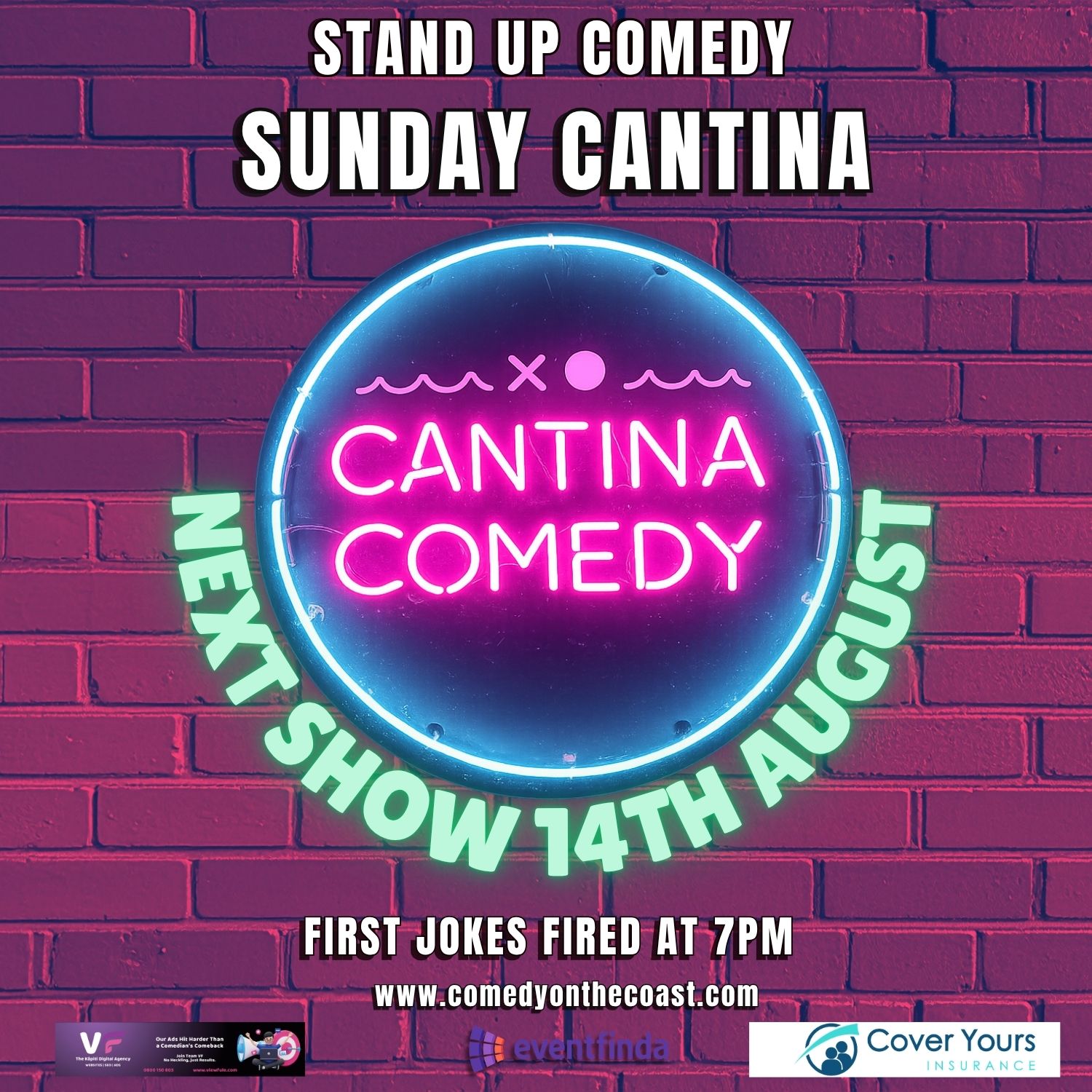 Cantina Comedy August 14th – Image 1
