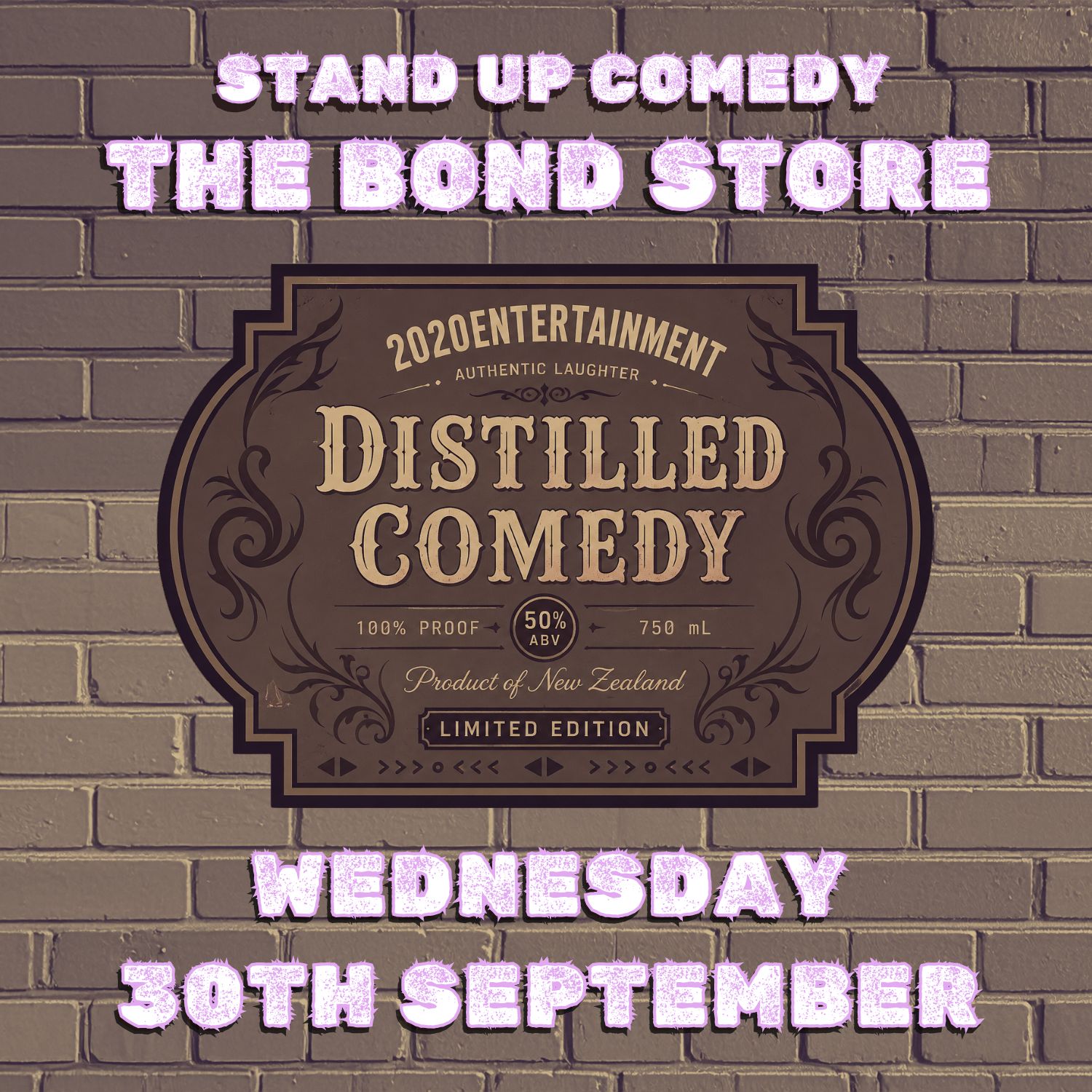 Distilled Comedy September 30th – Image 1