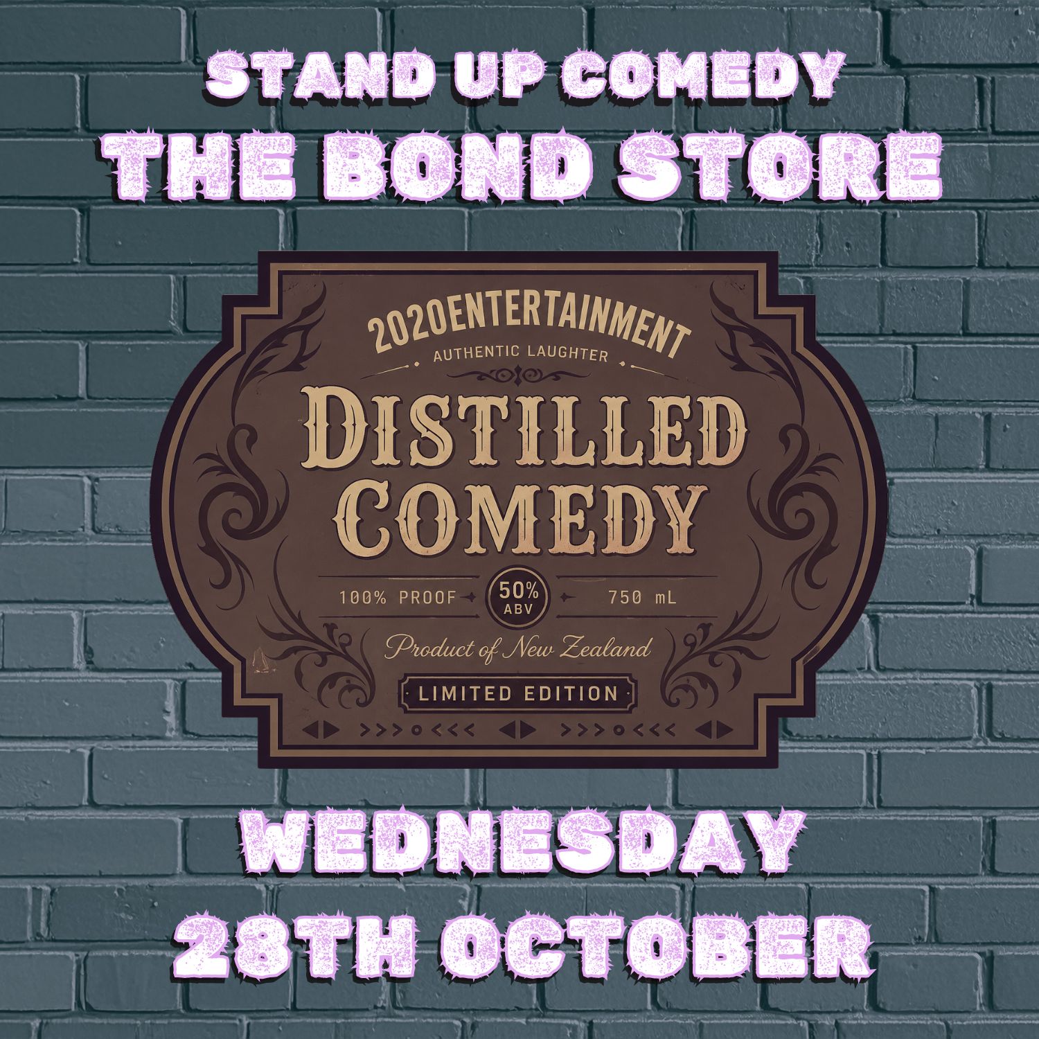 Distilled Comedy October 28th – Image 1