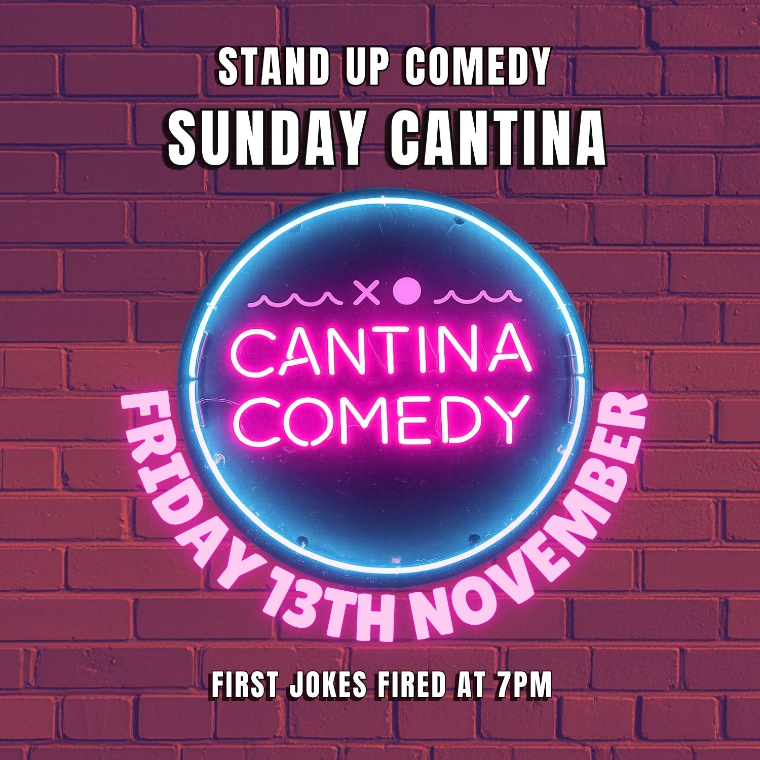 Cantina Comedy November 13th – Image 1