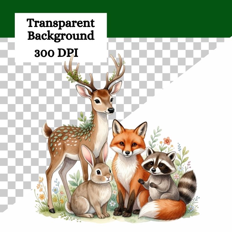 Animals of the Enchanted Forest – Image 3