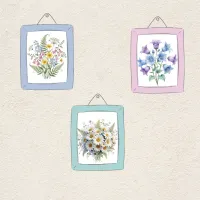 Forest Mushroom & Botanical Clipart Bundle: 60 Watercolor PNG Woodland Nature Elements – Image 6