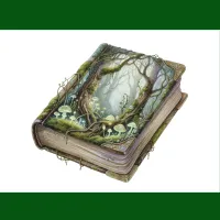Enchanted Forest Magical Objects Clipart Bundle: 60 Watercolor PNG Fantasy Elements – Image 3