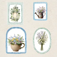 Enchanted Forest Magical Objects Clipart Bundle: 60 Watercolor PNG Fantasy Elements – Image 5