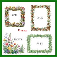 Enchanted Forest Clipart Mega Bundle - 376 Watercolor Cottages, Animals & Woodland Graphics – Image 4