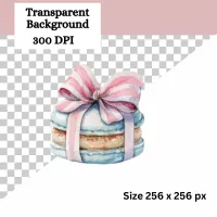 Watercolor Sweet Treats Clipart PNG Bundle | Dessert Clipart | Cakes & Pastries | Commercial Use Graphics – Image 4