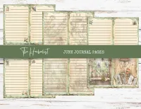 Herbalist Junk Journal Pages: Vintage Botanical Ephemera (Digital Download, 30-Pack) – Image 6