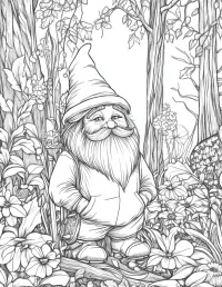 Enchanted Forest Adult Coloring Book – Image 4