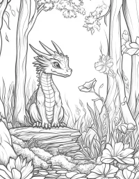 Enchanted Forest Adult Coloring Book – Image 5