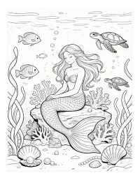 Guardians of the Mythic Realm Adult Coloring Book – Image 4