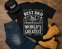 World's Greatest Dad Tee – Image 1