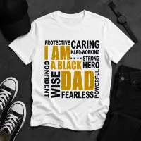 I Am a Black Dad - Gold – Image 1