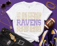 RAVENS Rhinestone Tee – Image 1