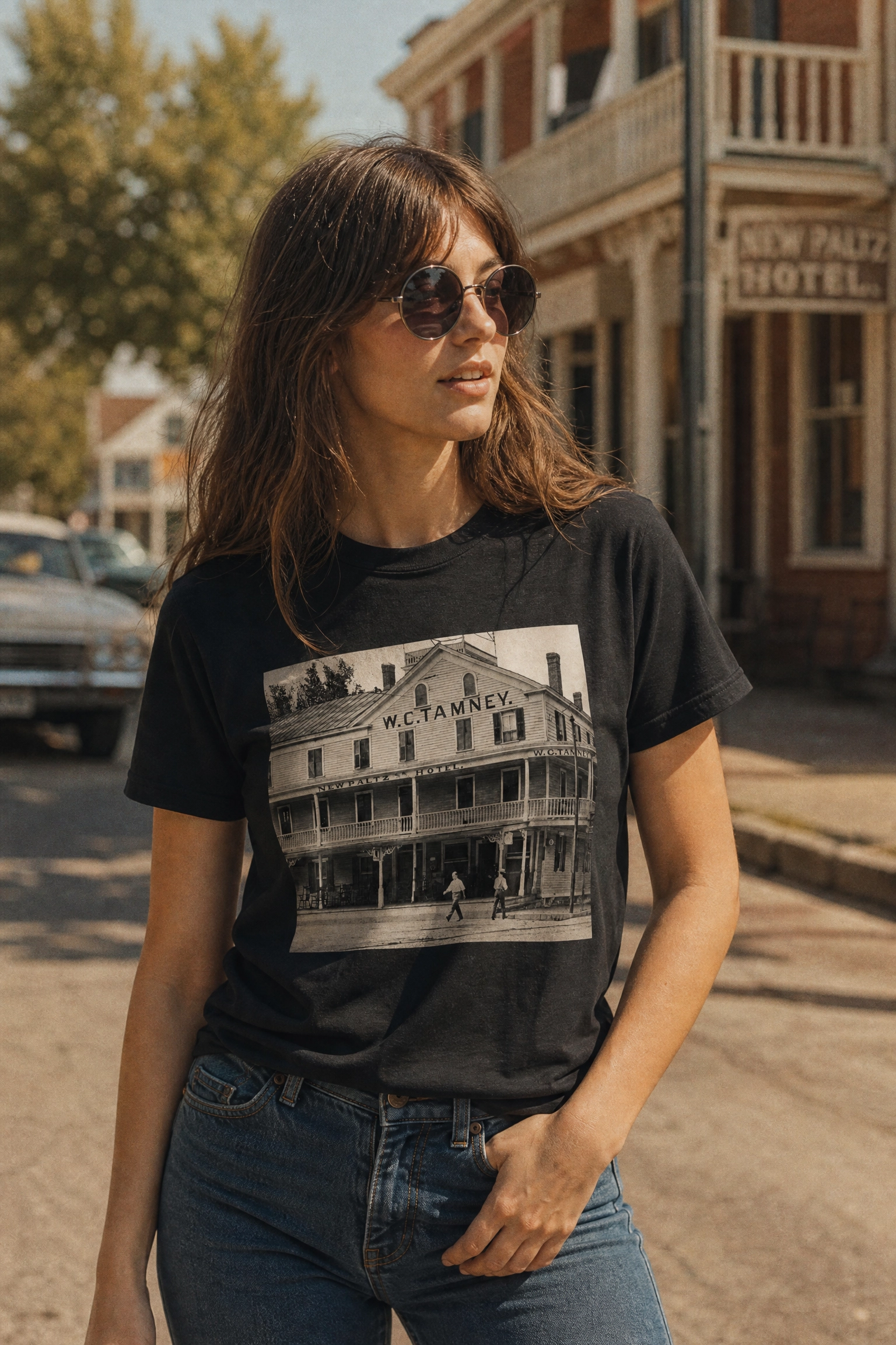 New Paltz Hotel Tee "W.C. Tamney" – Image 5