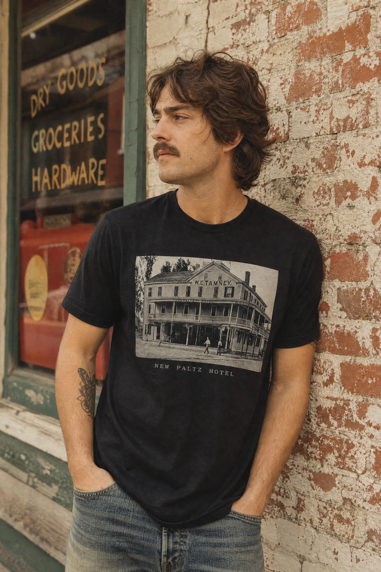 New Paltz Hotel Tee "W.C. Tamney" – Image 4